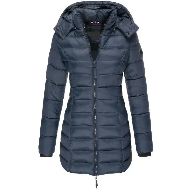 Jaqueta Parka Feminina Puffer Justa ao Corpo - Pantagonia