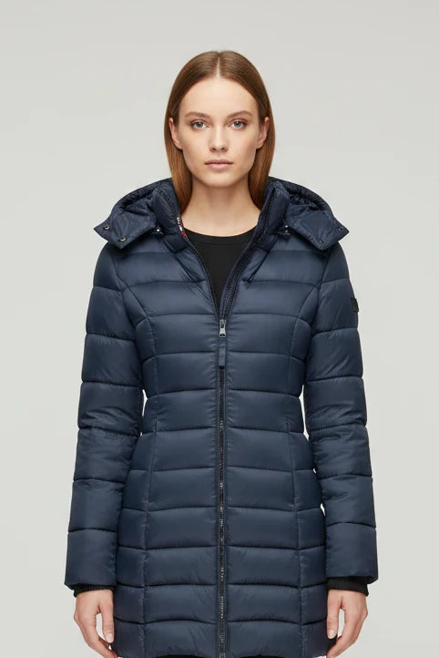 Jaqueta Parka Feminina Puffer Justa ao Corpo - Pantagonia