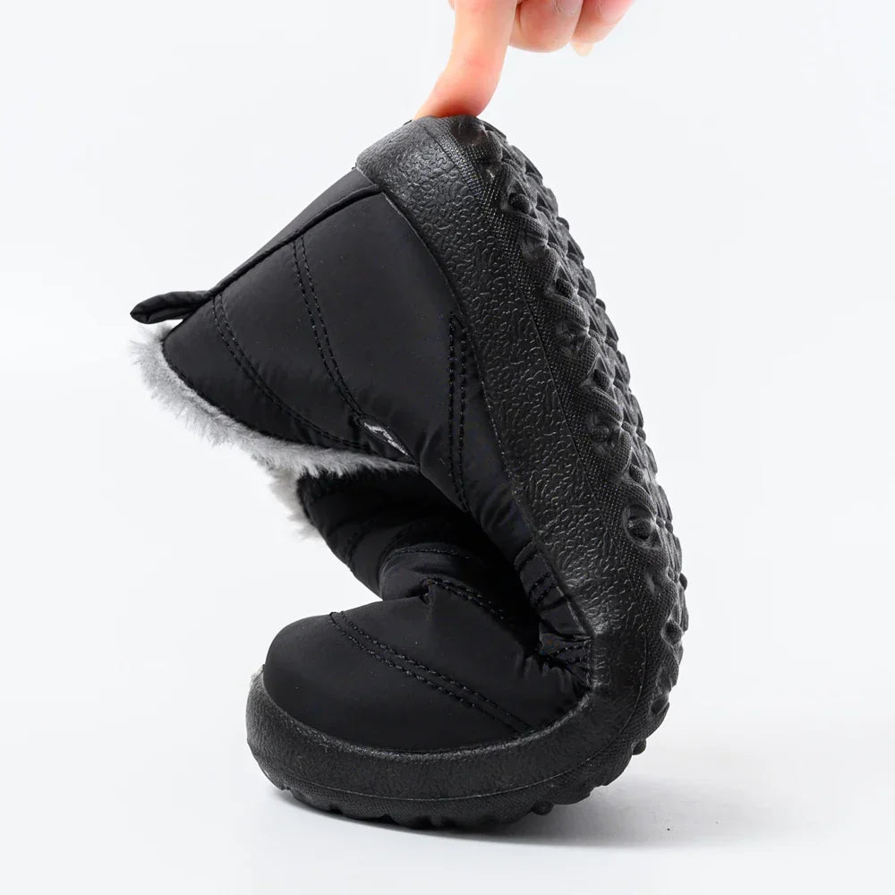 Bota Feminina de Inverno Impermeável Solado Antiderrapante