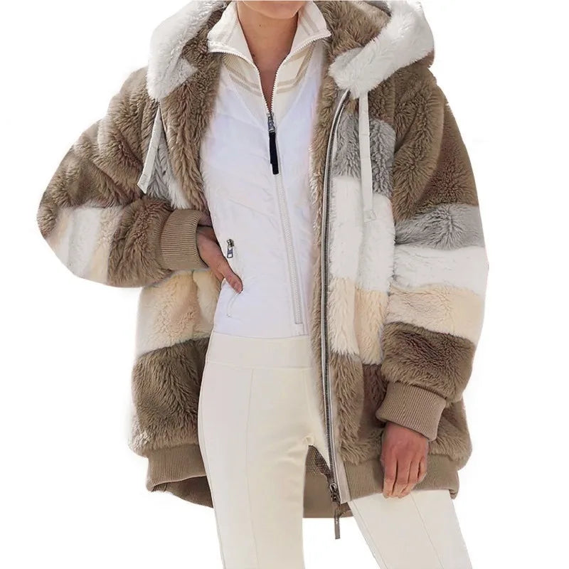 Casaco Parka Feminina Oversized Acolchoada Conforto Premium