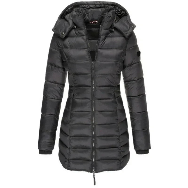 Jaqueta Parka Feminina Puffer Justa ao Corpo - Pantagonia
