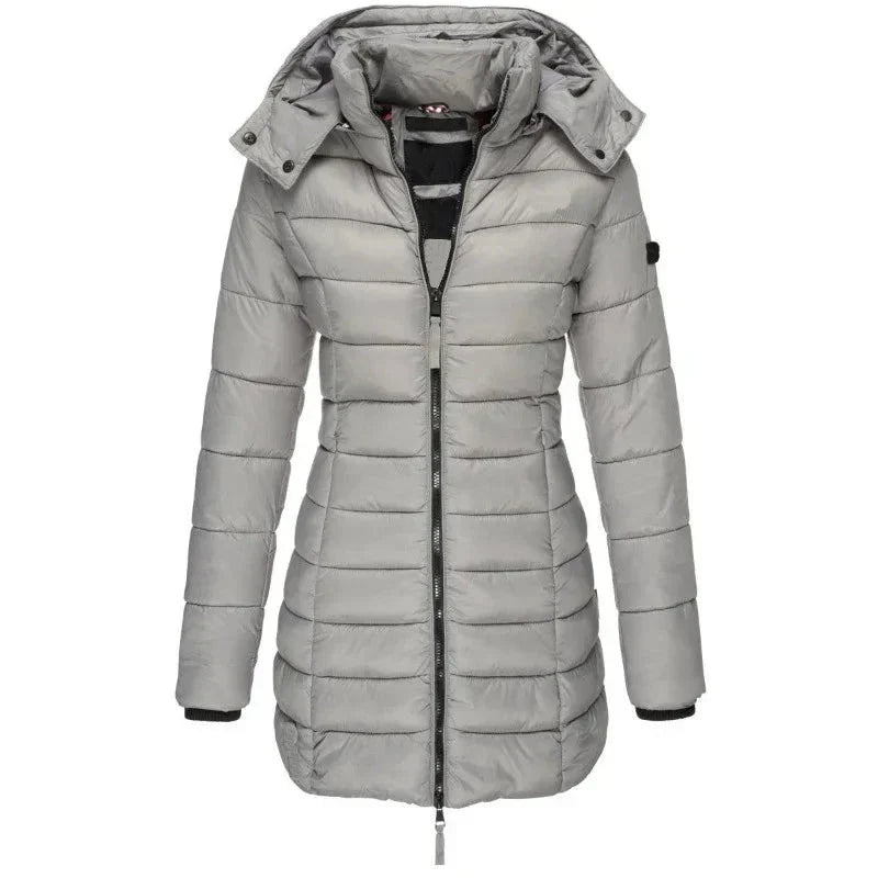 Jaqueta Parka Feminina Puffer Justa ao Corpo - Pantagonia