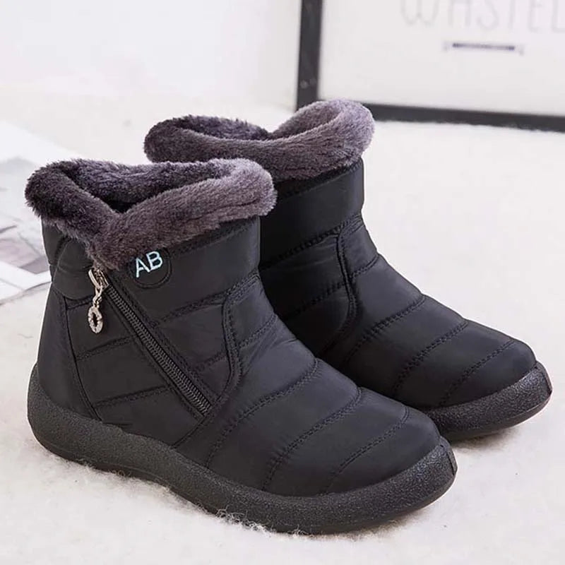 Bota Feminina Impermeável Confortável Macia