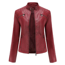 Jaqueta Feminina Casual com Zíper Estilo Streetwear