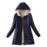 Casaco Feminino Longo Para Inverno Elegante