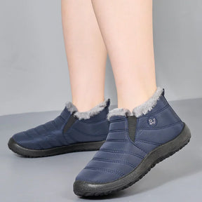 Bota Feminina de Inverno Impermeável Solado Antiderrapante