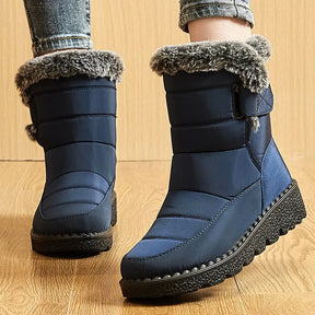 Bota Feminina Para Inverno Impermeável Salto Baixo