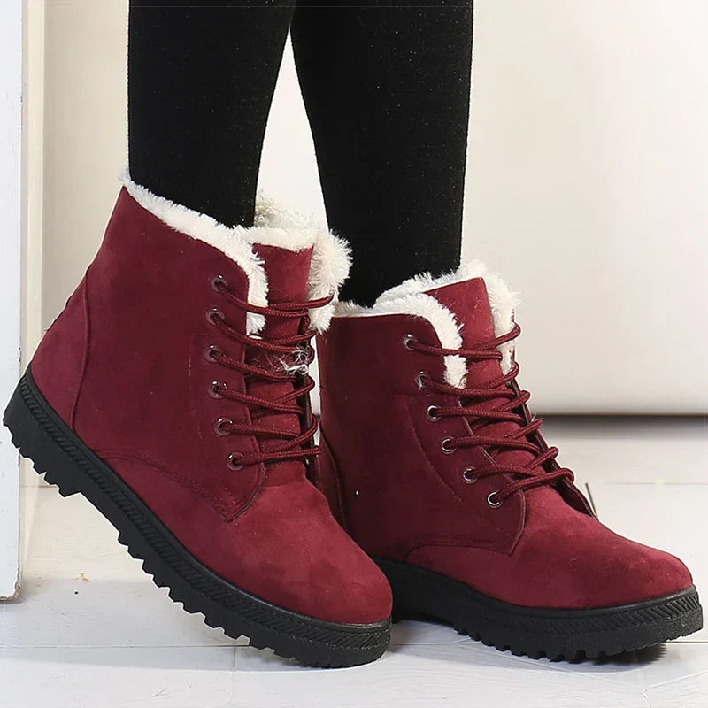 Bota Feminina Para Inverno Cano Curto