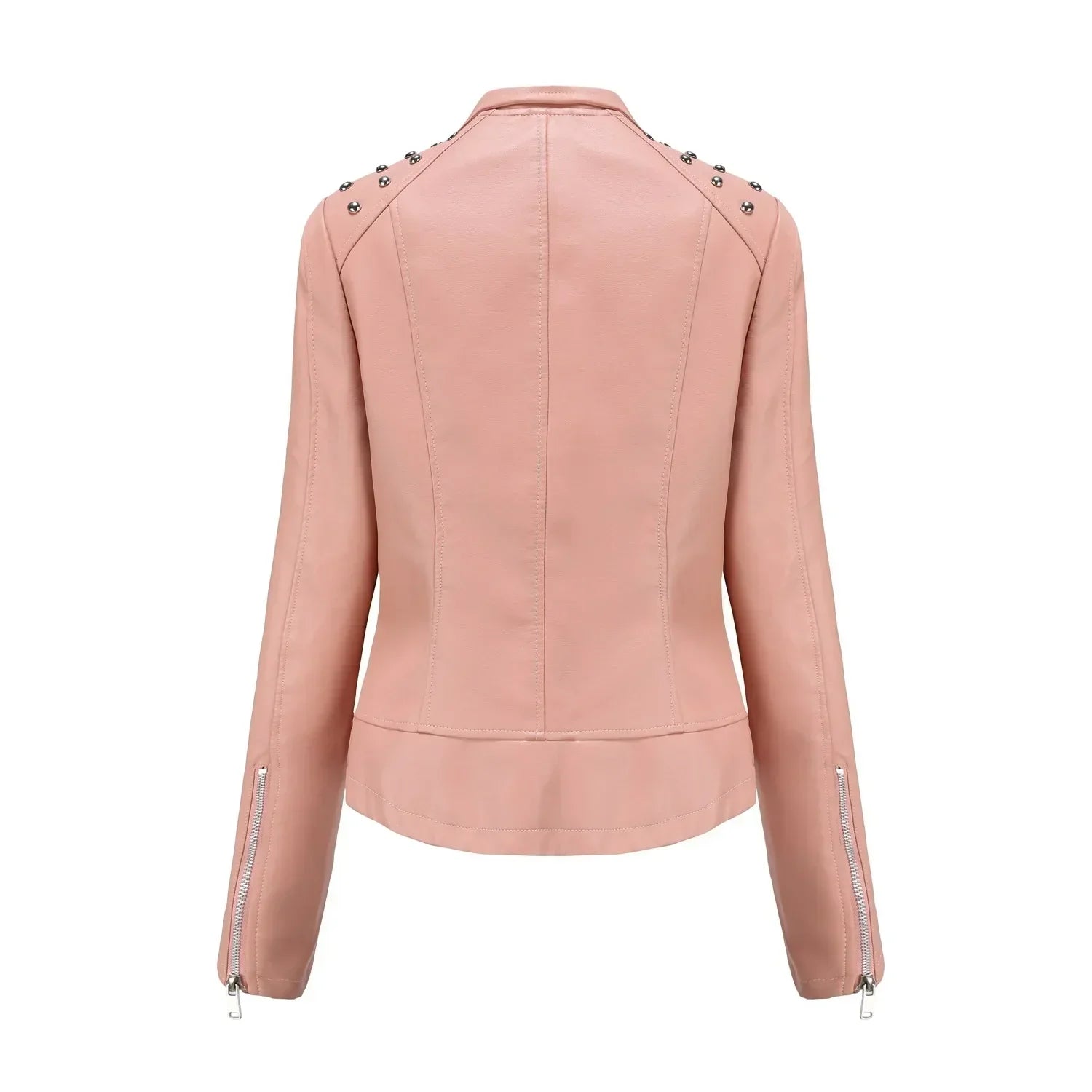 Jaqueta Feminina Fashion Style Estilo Biker com Zíper