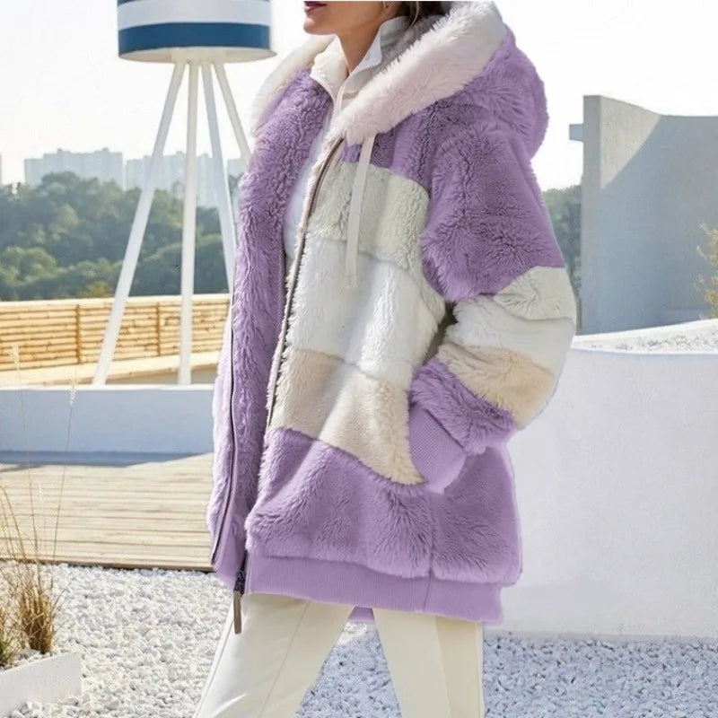 Casaco Parka Feminina Oversized Acolchoada Conforto Premium