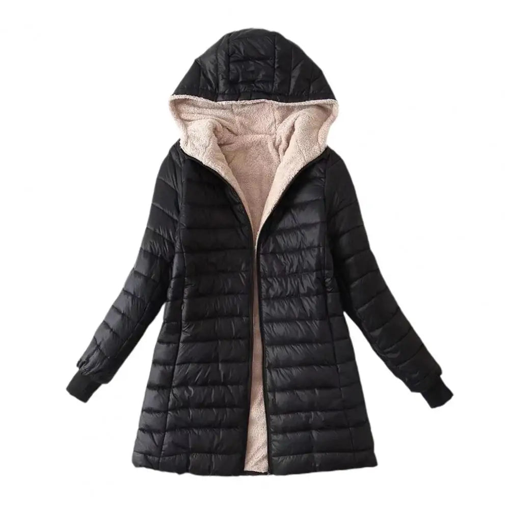 Casaco Feminino Longo Para Inverno Elegante