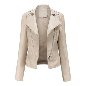 Jaqueta Feminina Fashion Style Estilo Biker com Zíper