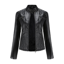 Jaqueta Feminina Casual com Zíper Estilo Streetwear