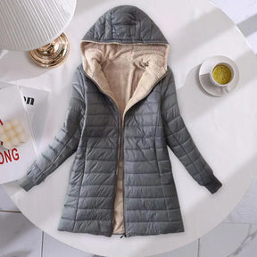 Casaco Feminino Longo Para Inverno Elegante
