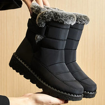 Bota Feminina Para Inverno Impermeável Salto Baixo