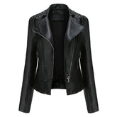 Jaqueta Feminina Fashion Style Estilo Biker com Zíper