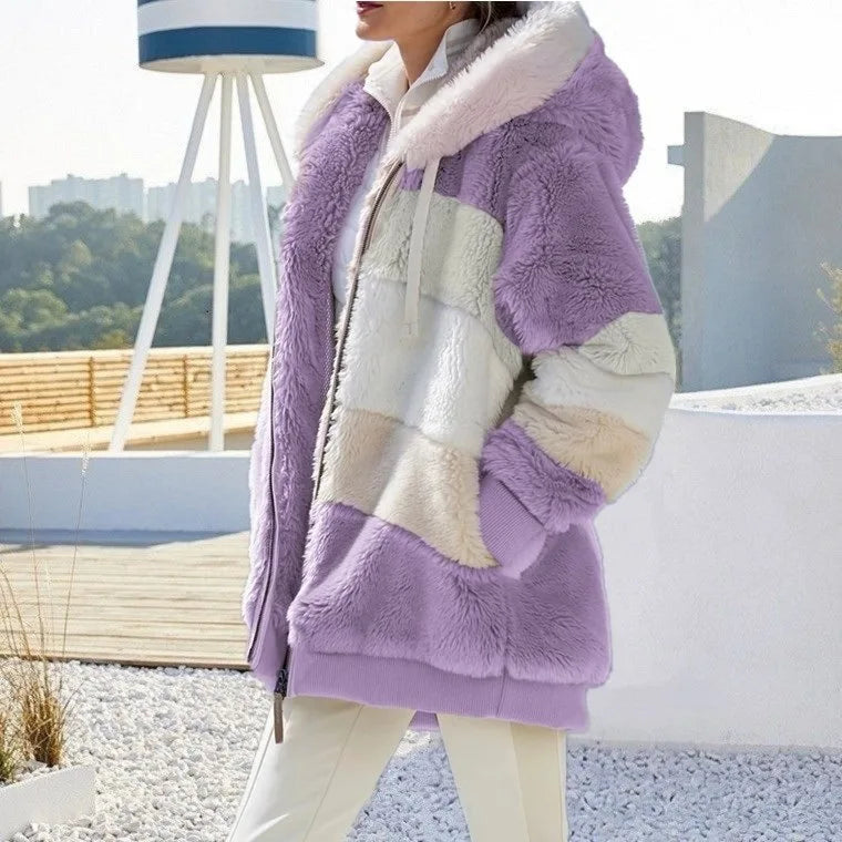 Casaco Parka Feminina Oversized Acolchoada Conforto Premium