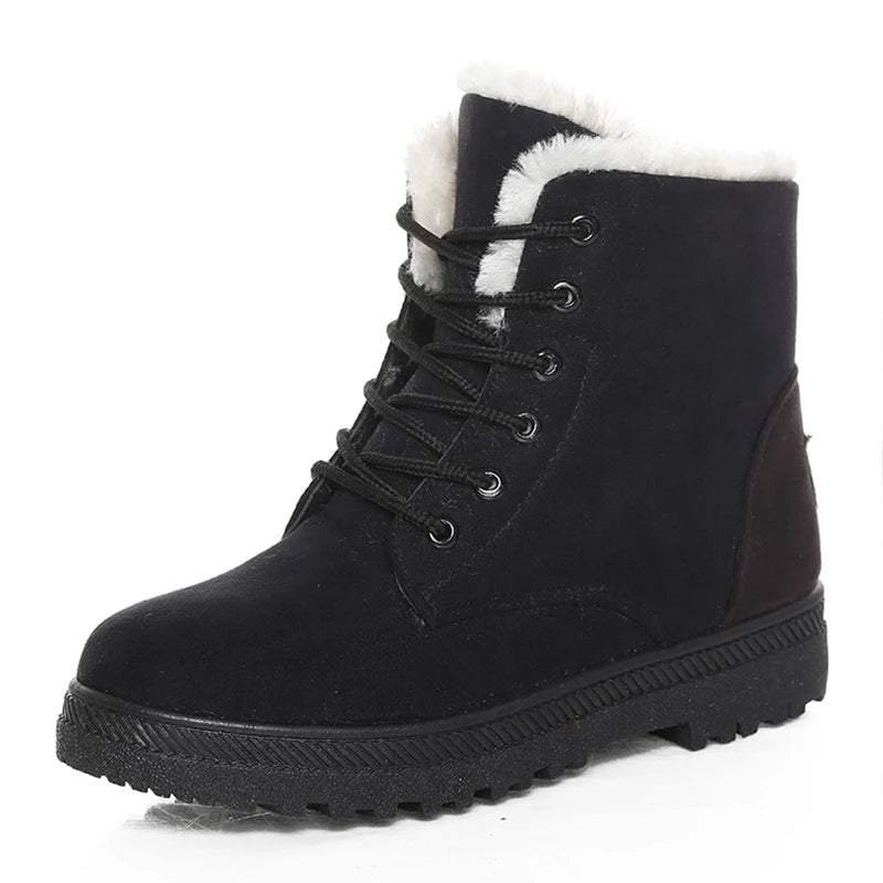 Bota Feminina Para Inverno Cano Curto
