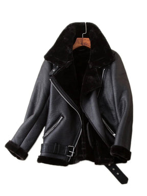 Casaco Feminino Acolchoado Faux com Gola